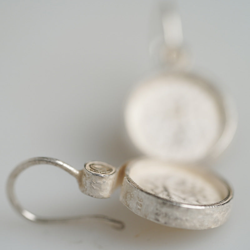 Sterling Silver Earrings flat by PETRA DOEMLING