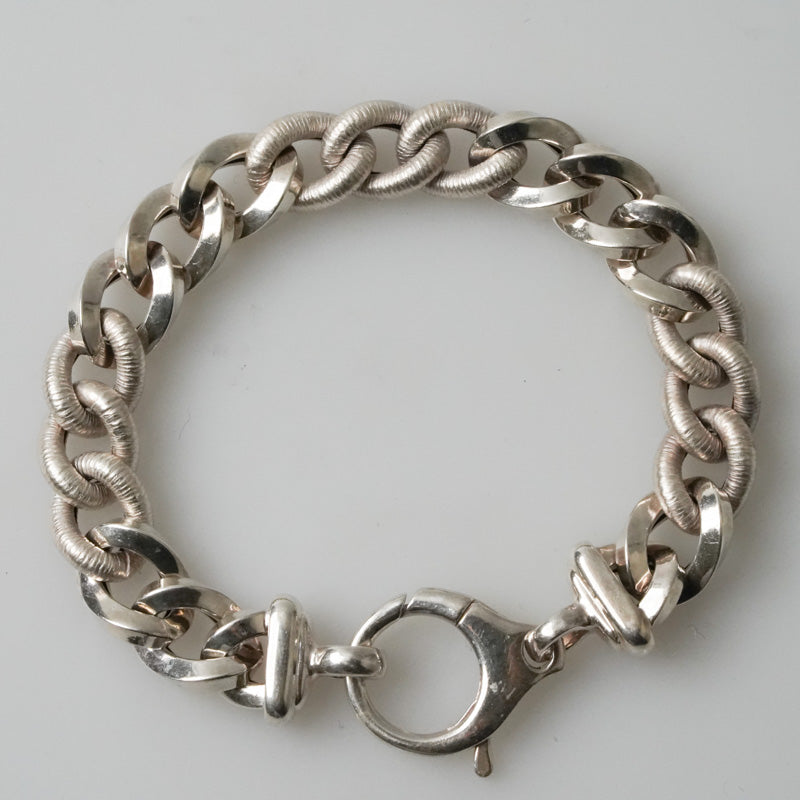 The Sterling Silver Chain Bracelet by Katrin Grosse