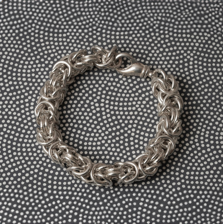 Sterling Silver Chain Bracelet by Katrin Grosse