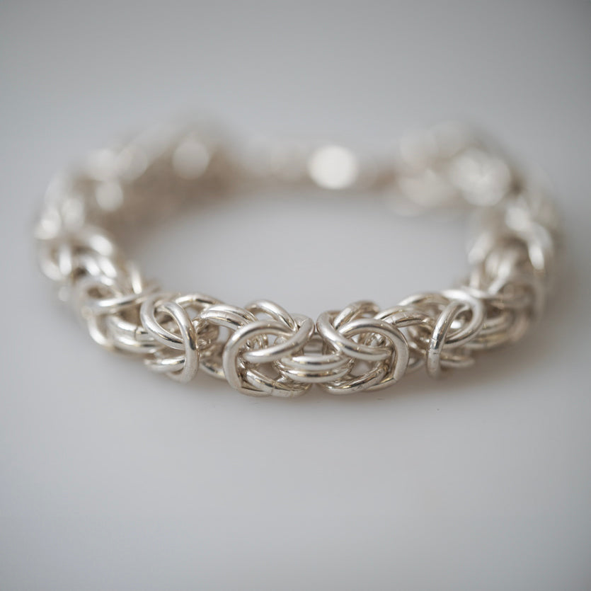 Sterling Silver Chain Bracelet by Katrin Grosse