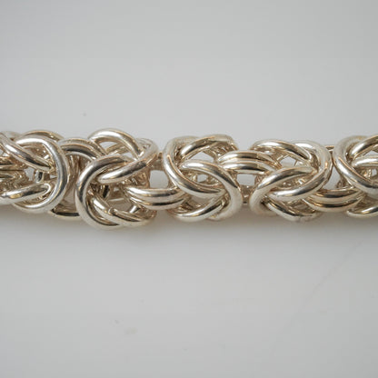 Sterling Silver Loop Chain Necklace by Katrin Grosse