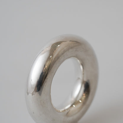 Sterling Silver Life Saver Ring by Katrin Grosse