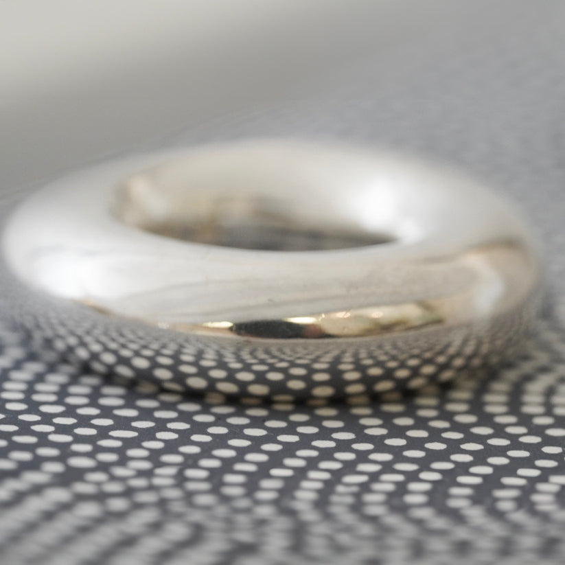 Sterling Silver Life Saver Ring by Katrin Grosse