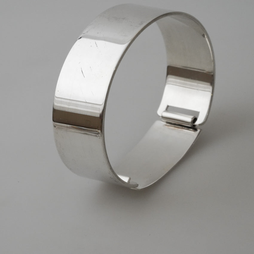 Sterling Silver Polished Band Bracelet by Katrin Grosse