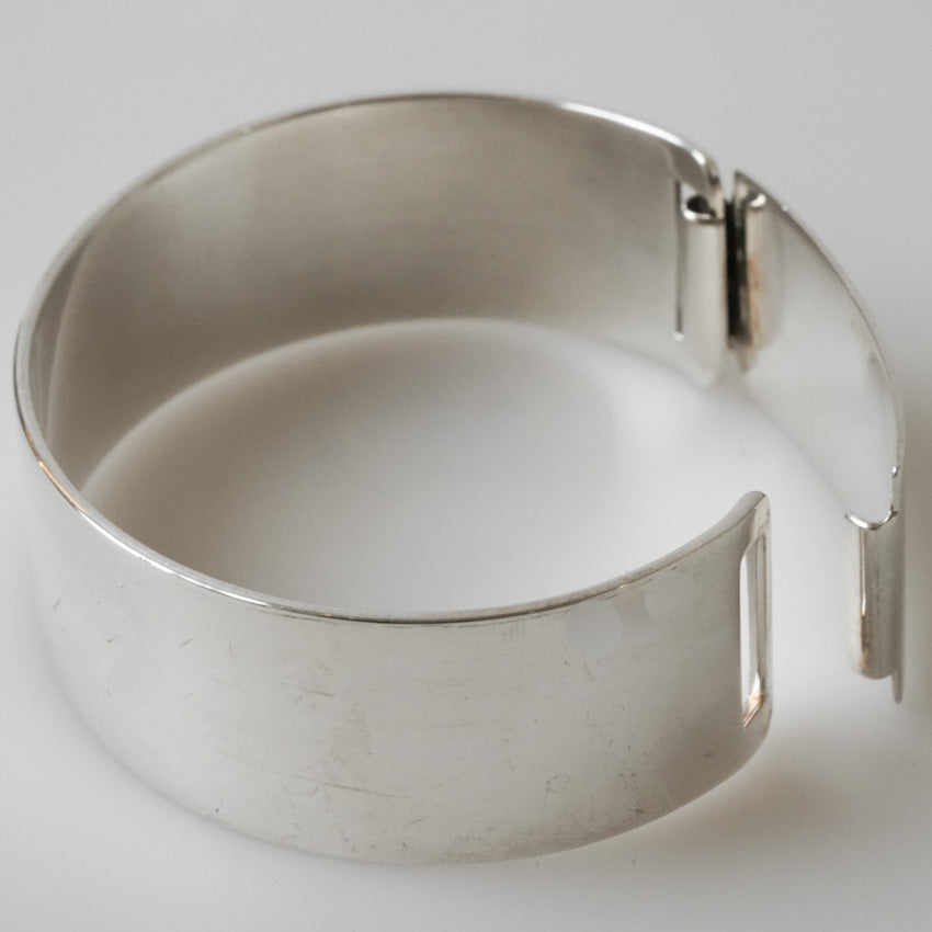 Sterling Silver Polished Band Bracelet by Katrin Grosse