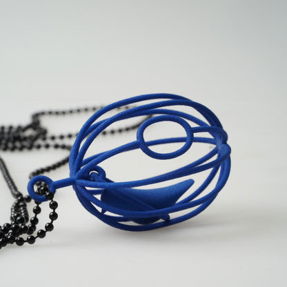 Necklace with CAGED Bird Pendant by VW MICHELSEN