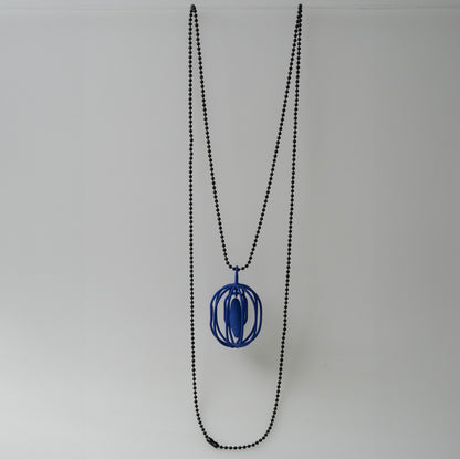 Necklace with CAGED Bird Pendant by VW MICHELSEN