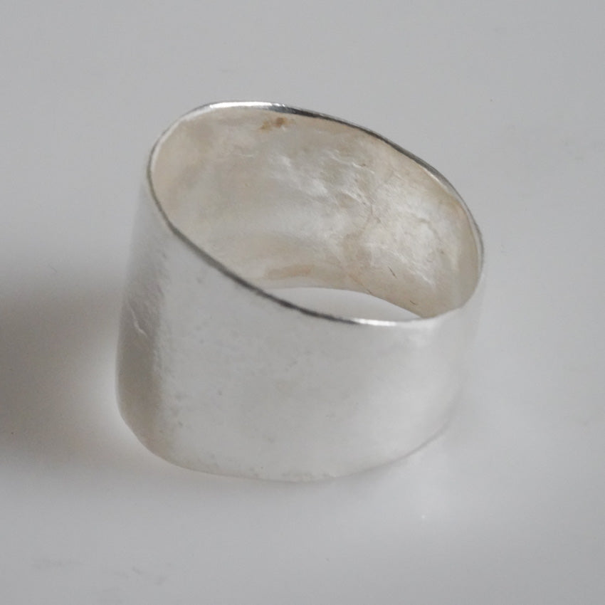 Sterling Silver Rugged Edge Rings by MJC