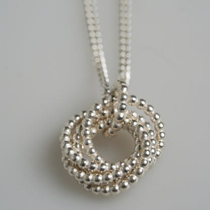 Stylish Sterling Silver Necklace + Pendant by TANJA FRIEDRICHS