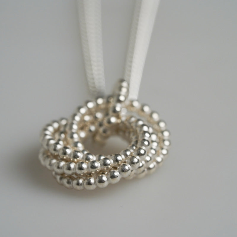 Stylish Sterling Silver Necklace + Pendant by TANJA FRIEDRICHS