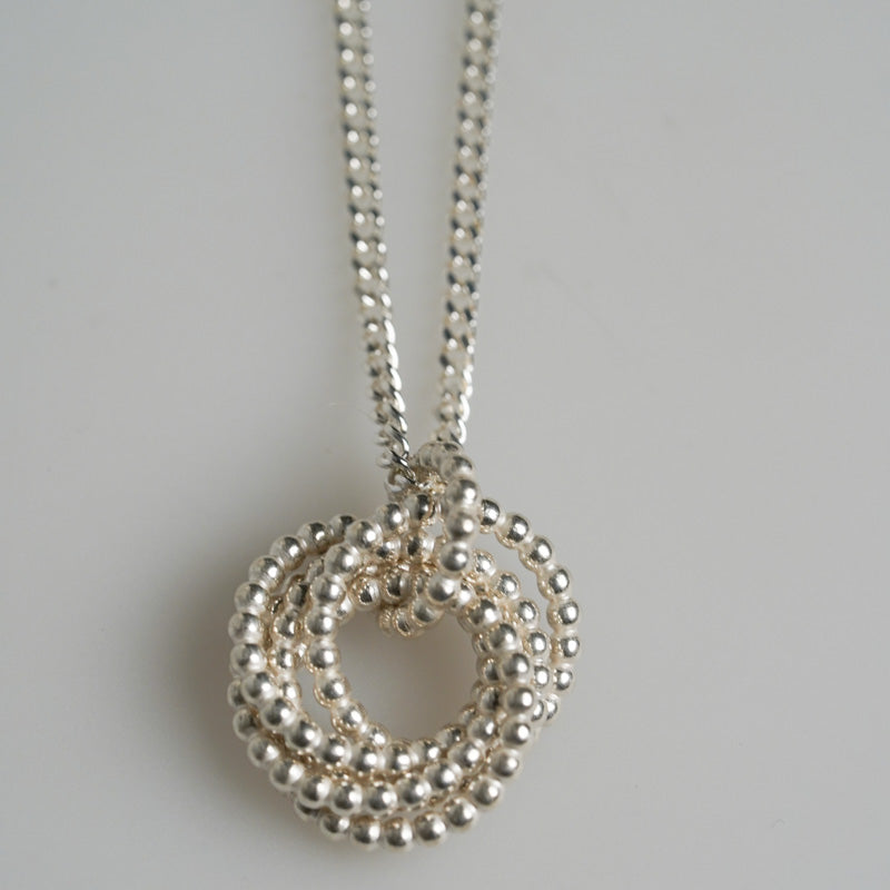 Stylish Sterling Silver Necklace + Pendant by TANJA FRIEDRICHS