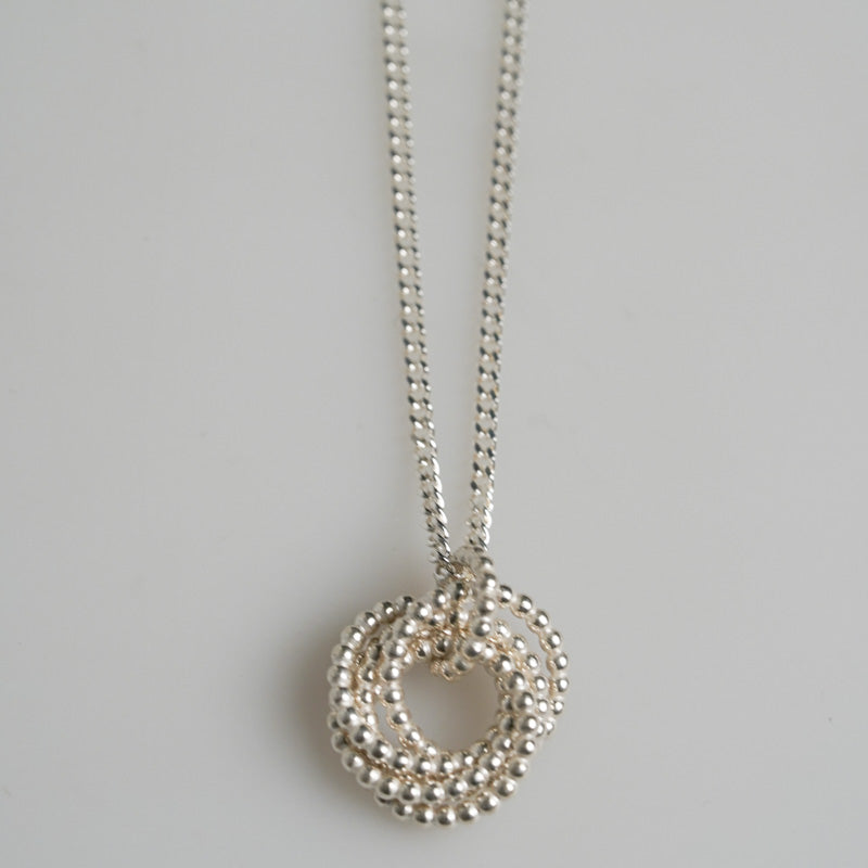 Stylish Sterling Silver Necklace + Pendant by TANJA FRIEDRICHS