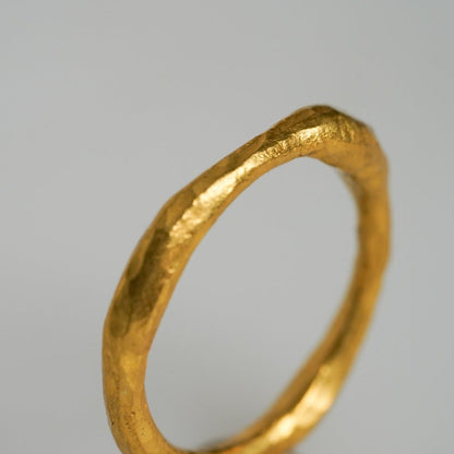 Imperfections Fine Gold and Fine Silver Rings by MJC